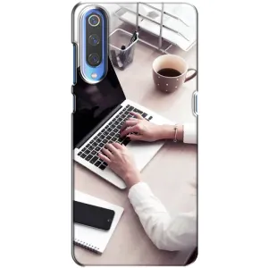 Силиконовый бампер (Работники) на Xiaomi Mi 9 (Офисный работник)