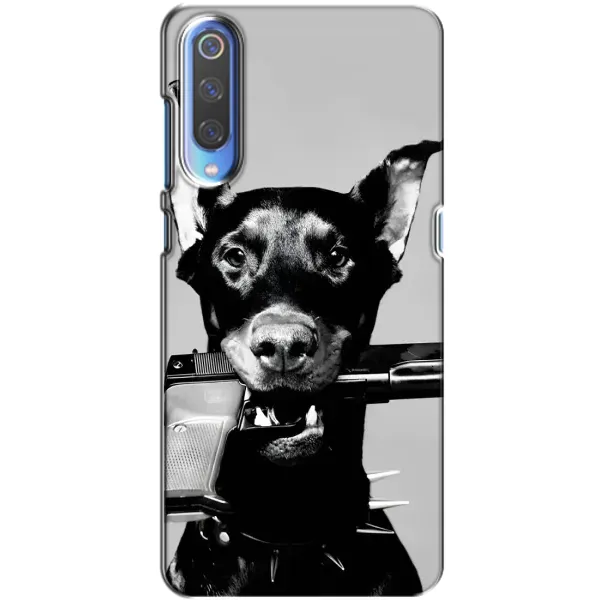 Чехол с рисунком «Опасный доберман» для Xiaomi Mi 9 Чехол с рисунком «Опасный доберман» для Xiaomi Mi 9