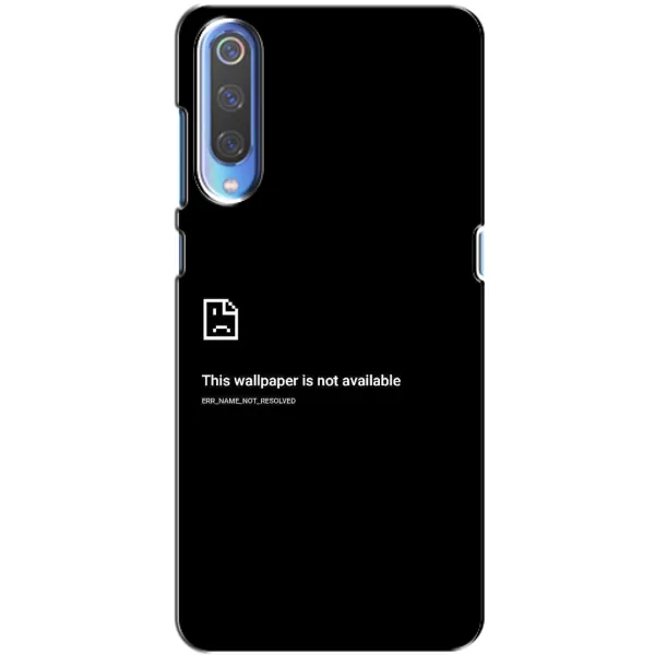 Чехол с рисунком «Ошибка» для Xiaomi Mi 9 Чехол с рисунком «Ошибка» для Xiaomi Mi 9