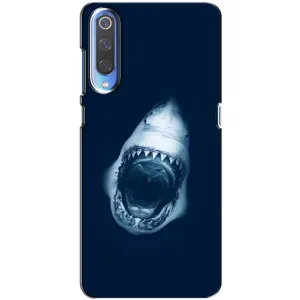 Силиконовый бампер с картинкой животных для Xiaomi Mi 9 (Пасть Акулы)