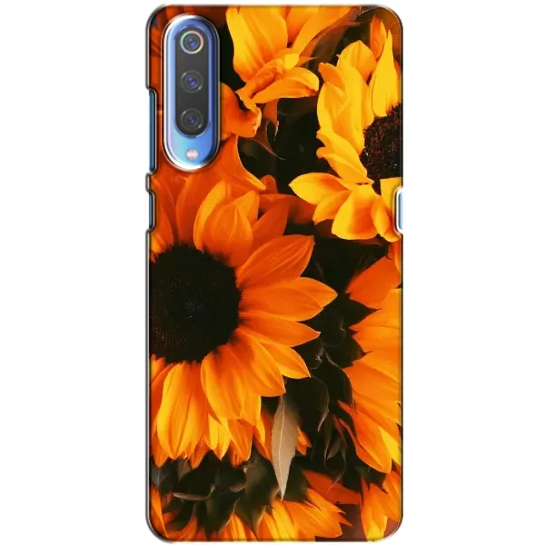 Чехол с рисунком «подсолнухи» для Xiaomi Mi 9 Чехол с рисунком «подсолнухи» для Xiaomi Mi 9