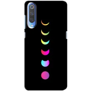 Чехол (ТПУ) с планетами на Xiaomi Mi 9 (Полнолуние)