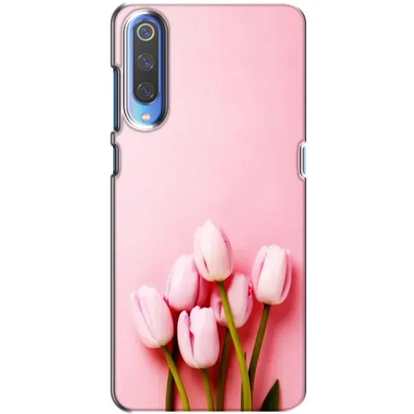 Чехол с рисунком «Розовые тюльпаны» для Xiaomi Mi 9 Чехол с рисунком «Розовые тюльпаны» для Xiaomi Mi 9