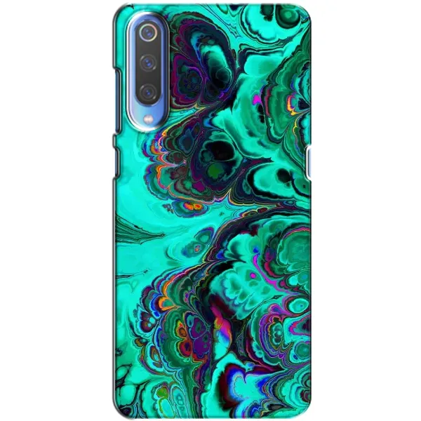 Чехол с рисунком «Салатный мрамор» для Xiaomi Mi 9 Чехол с рисунком «Салатный мрамор» для Xiaomi Mi 9