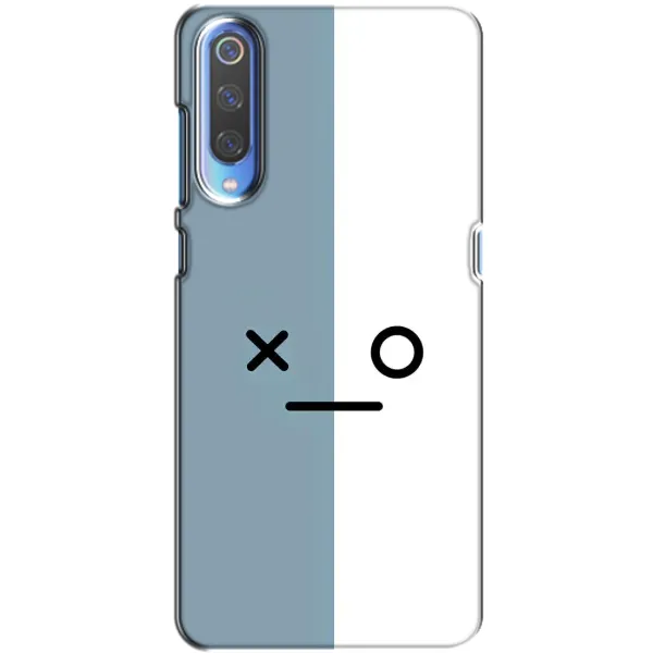 Чехол с рисунком «Серо-белый» для Xiaomi Mi 9