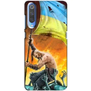 Чехол с картинкой (Патриотический КОЗАК) на Xiaomi Mi 9 (Сильный Козак)