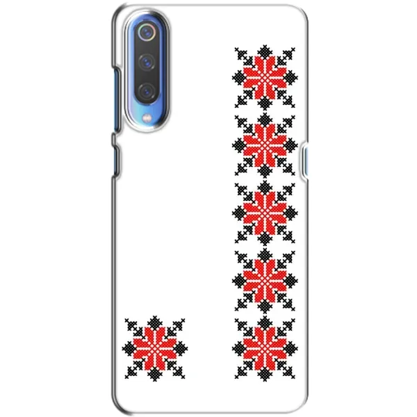 Чехол с рисунком «Силуэт вышиванки» для Xiaomi Mi 9 Чехол с рисунком «Силуэт вышиванки» для Xiaomi Mi 9