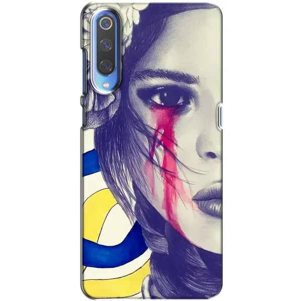 Чехол с рисунком «Слезы Украины» для Xiaomi Mi 9 Чехол с рисунком «Слезы Украины» для Xiaomi Mi 9