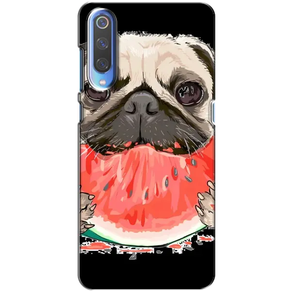 Чехол с рисунком «Смешной Мопс» для Xiaomi Mi 9 Чехол с рисунком «Смешной Мопс» для Xiaomi Mi 9