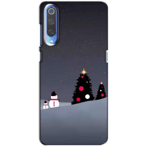 Чехол с рисунком «Снеговички» для Xiaomi Mi 9 Чехол с рисунком «Снеговички» для Xiaomi Mi 9