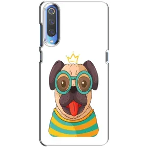 Бампер для Xiaomi Mi 9 с картинкой "Песики" (Собака Король)