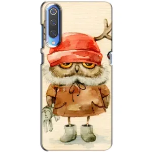 Чехлы с принтом СОВЫ для Xiaomi Mi 9 (Сова в шапке)