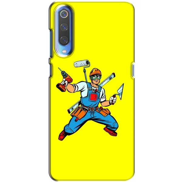 Чехол с рисунком «Строитель» для Xiaomi Mi 9