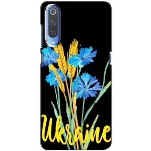 Чехол на Xiaomi Mi 9 Украинский дизайн (Ukraine в цветочках)
