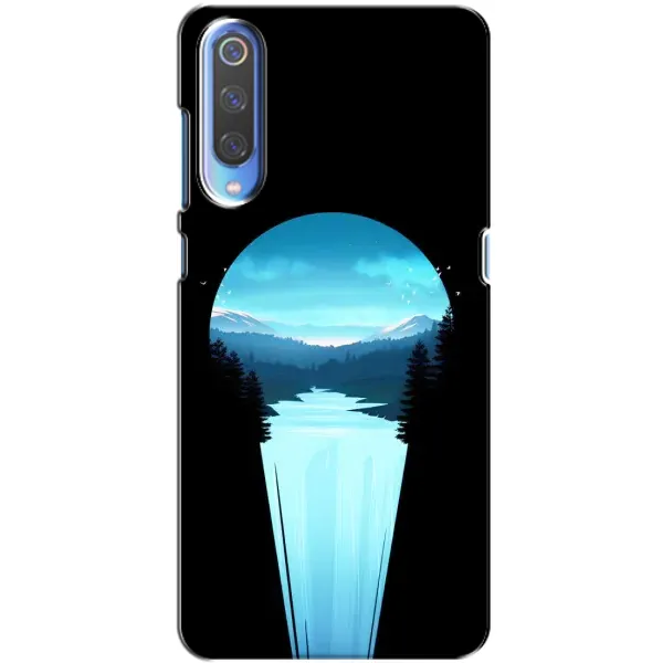 Чехол с рисунком «Синий Водопад» для Xiaomi Mi 9 Чехол с рисунком «Синий Водопад» для Xiaomi Mi 9