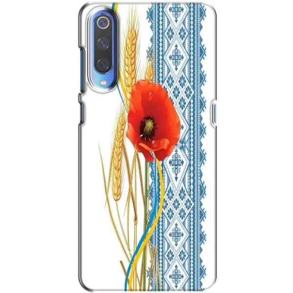 Чехол с рисунком «Вышиванка с цветком» для Xiaomi Mi 9 Чехол с рисунком «Вышиванка с цветком» для Xiaomi Mi 9