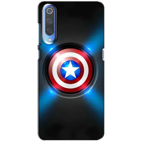 Чехол с рисунком «Яркий Щит Капитана» для Xiaomi Mi 9 Чехол с рисунком «Яркий Щит Капитана» для Xiaomi Mi 9