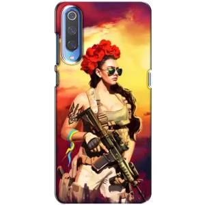 ЗСУ Чехлы (TPU) для Xiaomi Mi 9 (Женщина солдат)