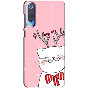 Чехол на тематику: Коты для Xiaomi Mi 9 (Зимний кот)