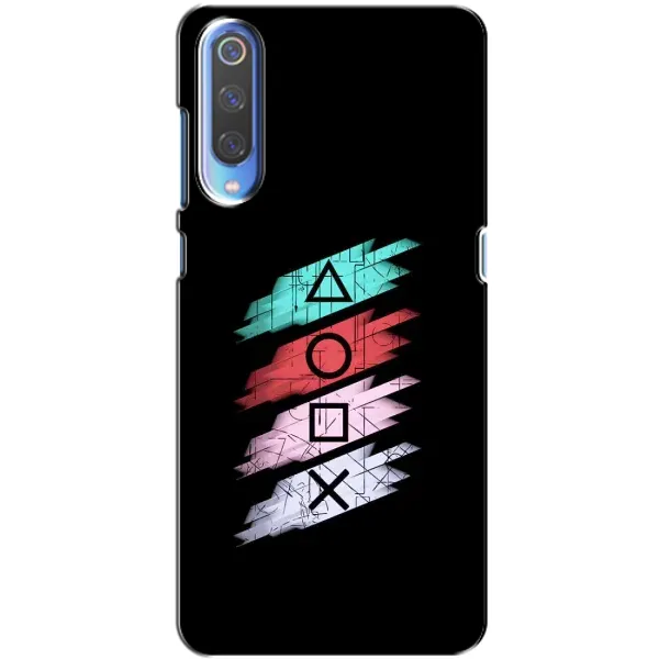 Чехол с рисунком «Значки Sony» для Xiaomi Mi 9 Чехол с рисунком «Значки Sony» для Xiaomi Mi 9