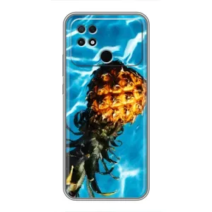 Чохол з зображенням смачної їжі для Xiaomi POCO C40 (Ананас)