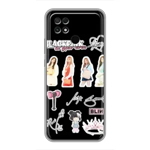 Чохли з картинкою для Xiaomi POCO C40 (Арт блекпінг)