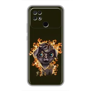 Чехлы на военную тематику для Xiaomi POCO C40 (Бавовна мем)
