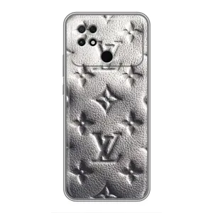 Текстурний Чохол Louis Vuitton для Поко с40 (Бежевий ЛВ)
