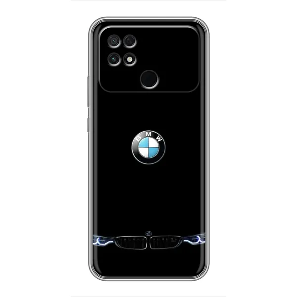 Чехол с рисунком «Черный BMW» для Xiaomi POCO C40
