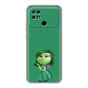 Чохол Головоломка для Xiaomi POCO C40 - (AlphaPrint) (Гидливість)