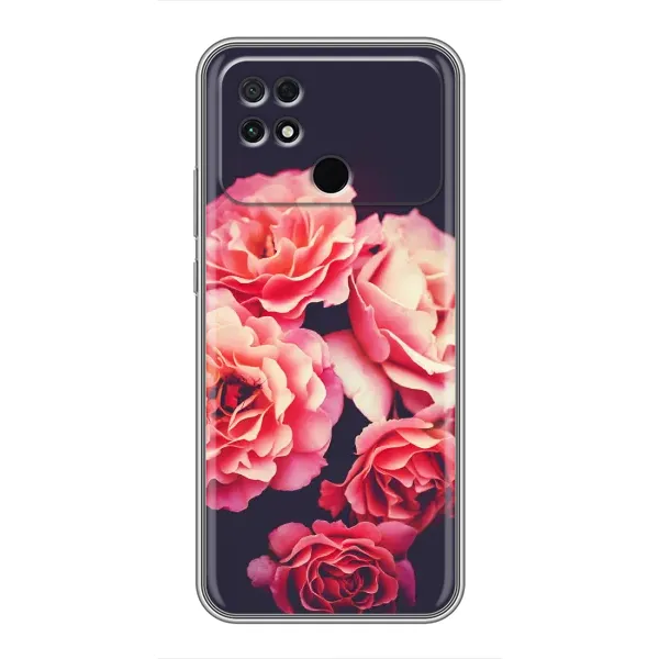Чехол с рисунком «Бутоны» для Xiaomi POCO C40 Чехол с рисунком «Бутоны» для Xiaomi POCO C40