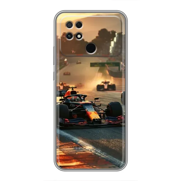 Чехол с рисунком «Чемпионат ф1» для Xiaomi POCO C40 Чехол с рисунком «Чемпионат ф1» для Xiaomi POCO C40