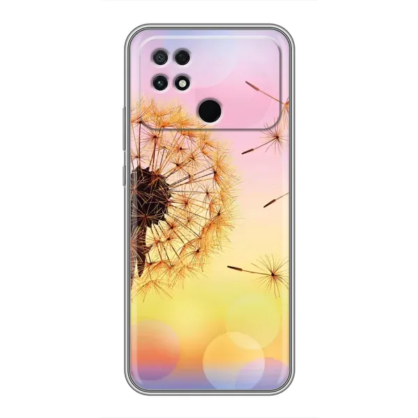 Чехол с рисунком «Цветок-одуванчик» для Xiaomi POCO C40 Чехол с рисунком «Цветок-одуванчик» для Xiaomi POCO C40