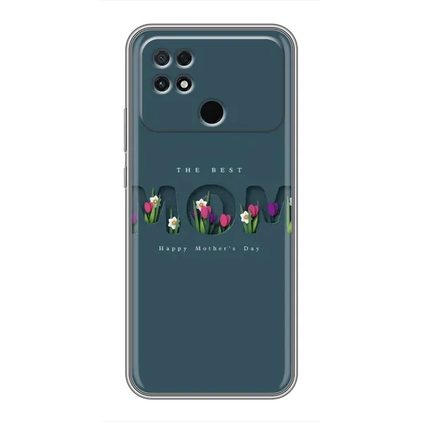 Чехол с рисунком «Ко дню мамы» для Xiaomi POCO C40 Чехол с рисунком «Ко дню мамы» для Xiaomi POCO C40