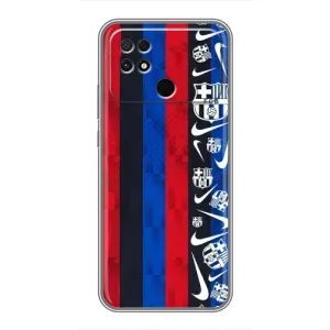 Чехол для Xiaomi POCO C40 (Барселона) (Фанат Барсы)