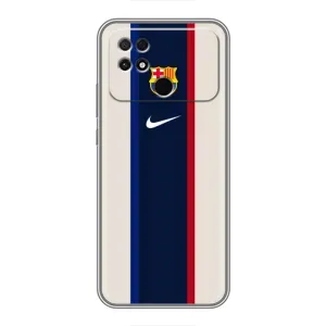 Чехол для Xiaomi POCO C40 (Барселона) (Фк Барселона)