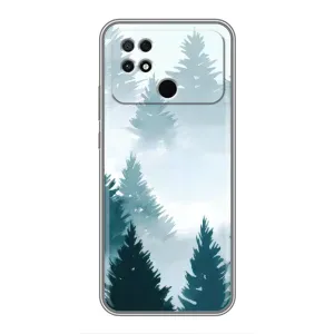 Летний Чехол на Xiaomi POCO C40 (Горный лес)