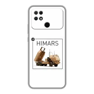 Чехлы на военную тематику для Xiaomi POCO C40 (HIMARS)