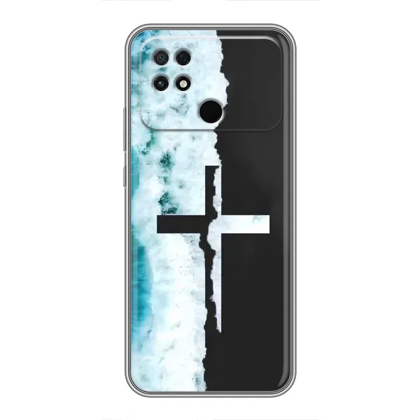 Чехол с рисунком «Хрест» для Xiaomi POCO C40 Чехол с рисунком «Хрест» для Xiaomi POCO C40