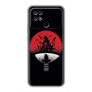 Чохли з принтом Ітачі Учіха на Xiaomi POCO C40 (Ітачі на чорному)