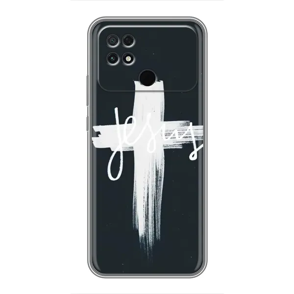 Чехол с рисунком «Jesus» для Xiaomi POCO C40 Чехол с рисунком «Jesus» для Xiaomi POCO C40