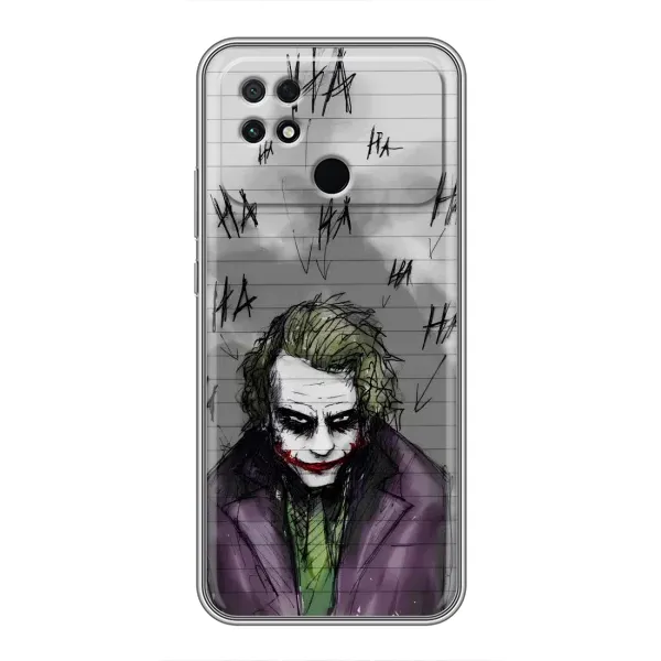 Чехол с рисунком «Joker клоун» для Xiaomi POCO C40 Чехол с рисунком «Joker клоун» для Xiaomi POCO C40