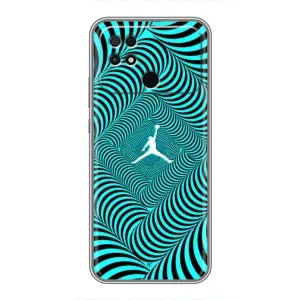 Силиконовый Чехол Nike Air Jordan на Поко с40 (Jordan)