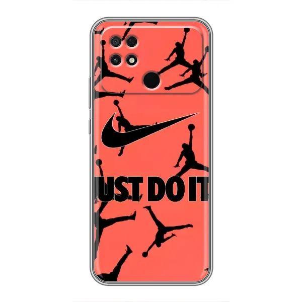 Чехол с рисунком «Just Do It» для Xiaomi POCO C40 Чехол с рисунком «Just Do It» для Xiaomi POCO C40