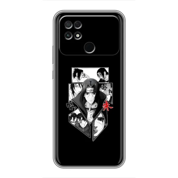 Чехол с рисунком «Коллаж Итачи» для Xiaomi POCO C40 Чехол с рисунком «Коллаж Итачи» для Xiaomi POCO C40