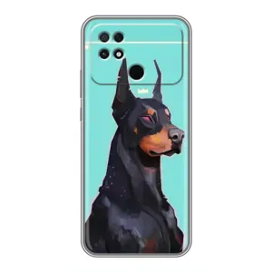 Чехол ДОБЕРМАН для Xiaomi POCO C40 (Король доберман)