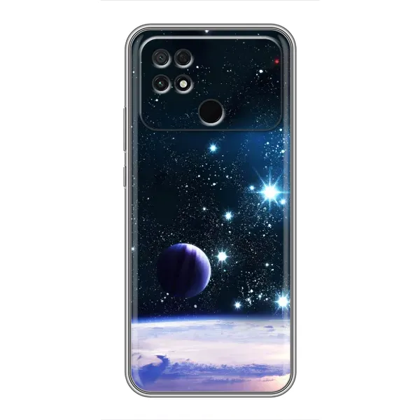 Чехол с рисунком «Космический вид» для Xiaomi POCO C40 Чехол с рисунком «Космический вид» для Xiaomi POCO C40