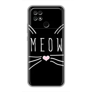Бампер с изображением Котиков для Поко с40 (КОТИК MEOW)