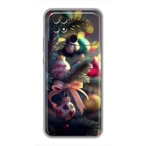 Чехлы на Новый Год Xiaomi POCO C40 (Красивая елочка)