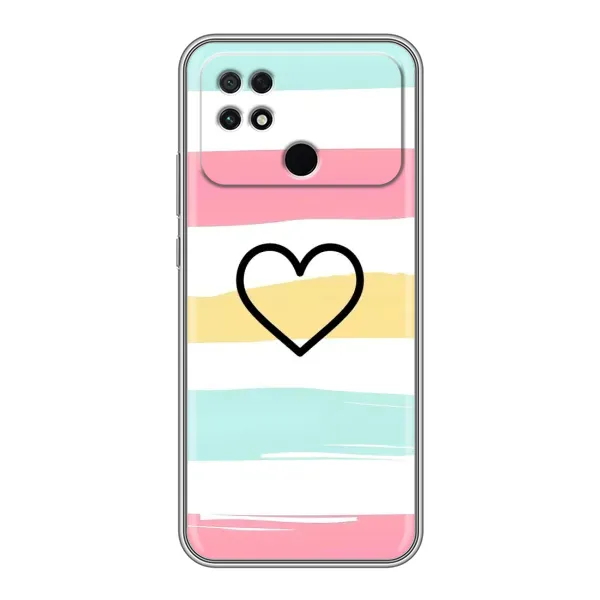 Чехол с рисунком «Красивое сердечко» для Xiaomi POCO C40 Чехол с рисунком «Красивое сердечко» для Xiaomi POCO C40